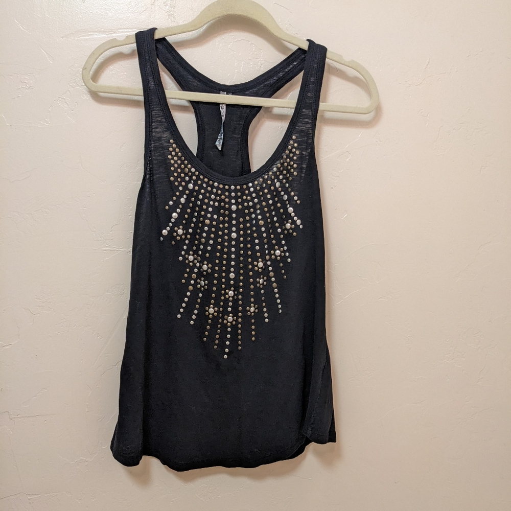 Medium Black tank top